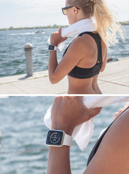 Free Apple Watch Fitness Mockup