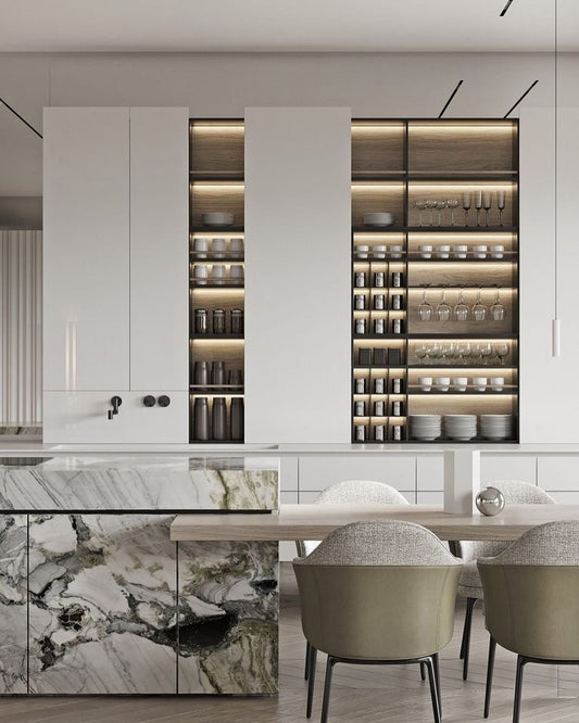 15 Trending Glass Cabinets Kitchen Ideas 2026