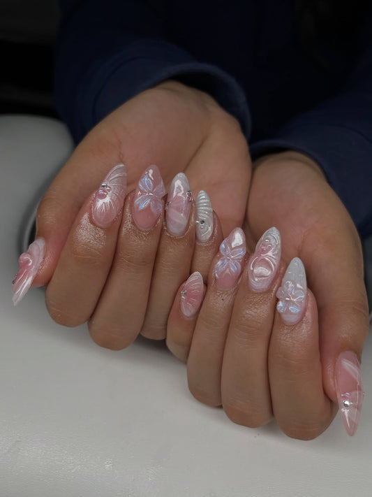 15 Fresh Pink and Gray Nail Ideas for 2026