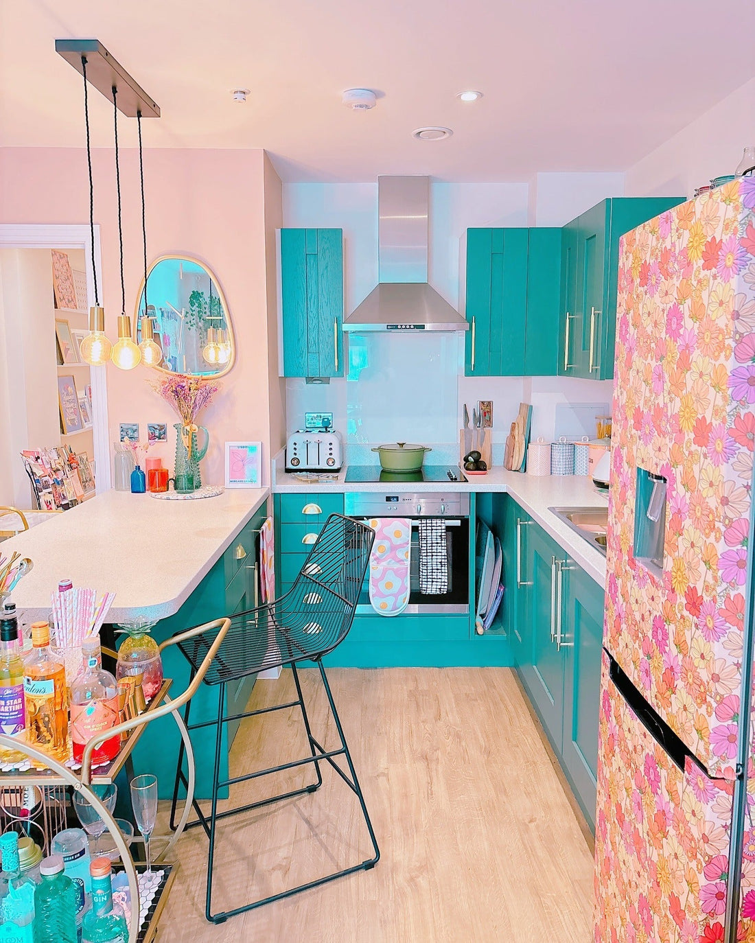15 Stylish Colorful Kitchen Ideas That Pop