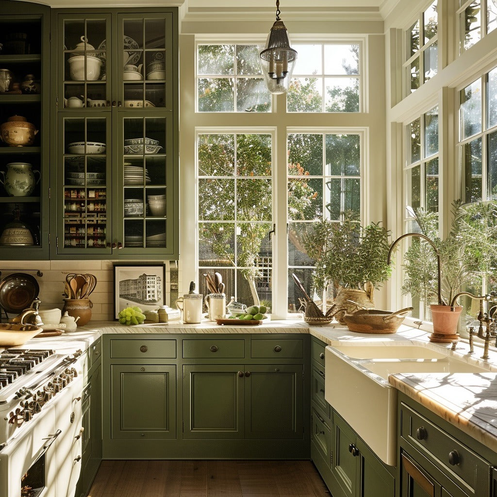 15 Fresh Sage Green Kitchen Ideas