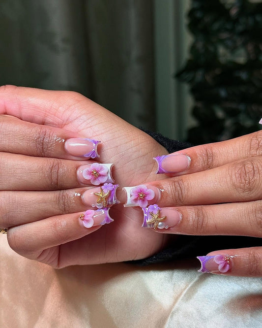 15 Elegant Gold and Purple Nail Ideas 2026