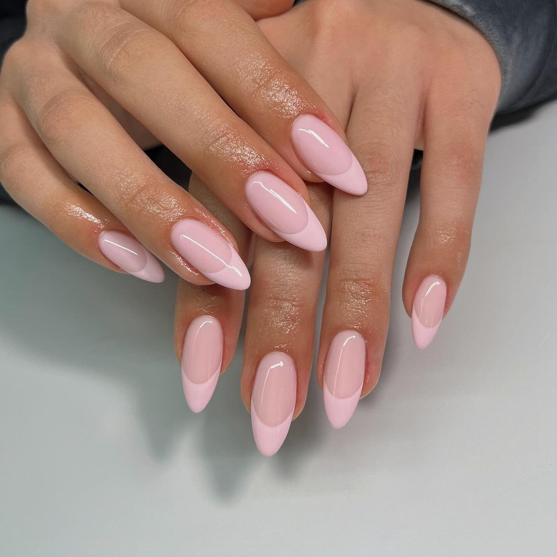 15 Classy Almond French Tip Nail Ideas 2026