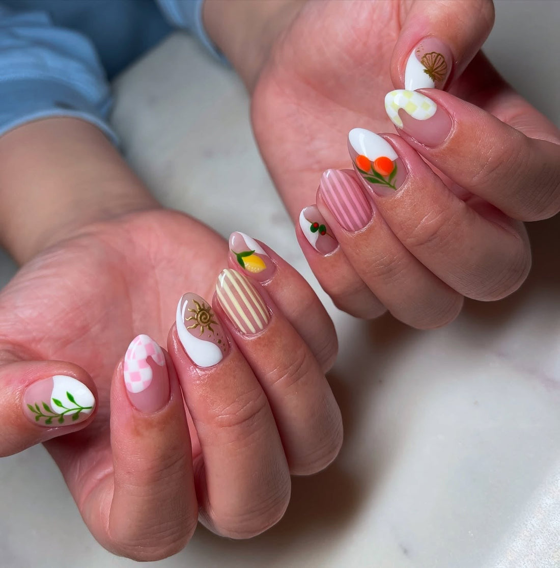 15 Trendy Cute Summer Nail Ideas for 2025