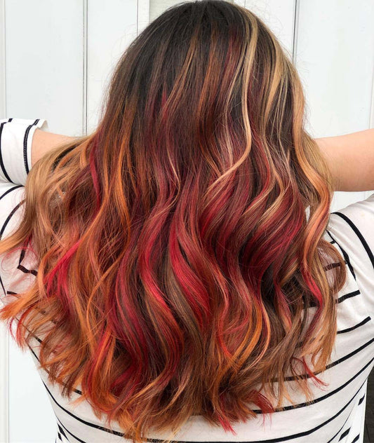 15 Trendy Red Brown Hair with Highlights for 2025