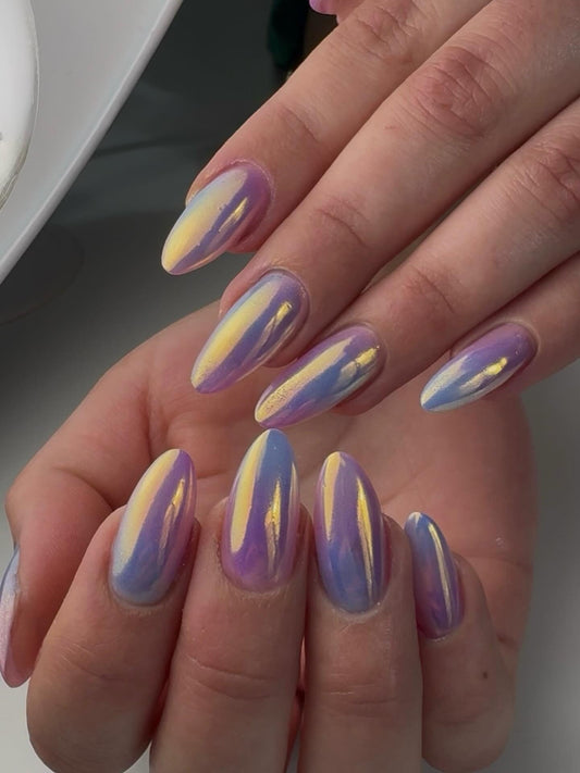 15 Best Chrome Almond Nail Ideas 2026