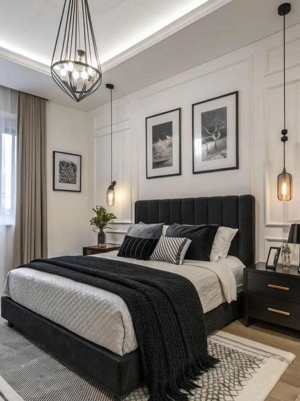 15 Dreamy Black and Cream Bedroom Ideas 2026