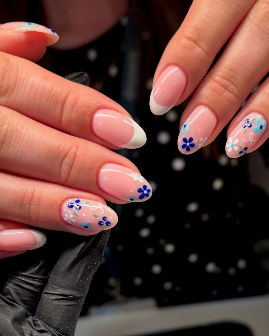 15 Blue Floral Nail Ideas Everyone Wants in 2026