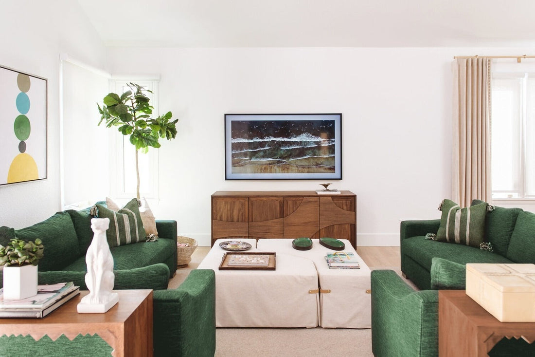 15 Clever Green Sofa Living Room Ideas