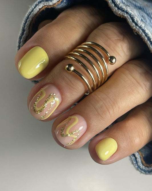 15 Fresh Yellow Nail Ideas for 2026