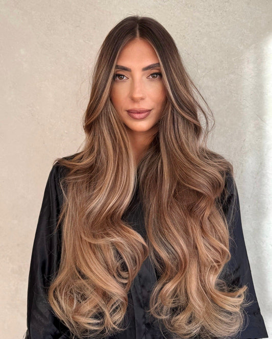 15. Lived-In Dark Blonde Hair Color with Highlights Inspiration