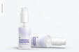 Free 1 Oz Frosted Glass Boston Round Bottles Mockup Psd