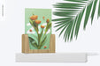 Free 2:3 Photo Frame Mockup, Perspective Psd