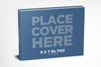 Free 9 X 7 Landscape Hardcover Book Mockup