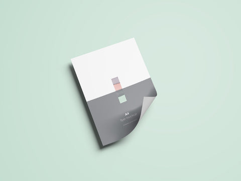 Free A4 Flyer Mockup