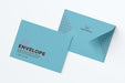Free A7 Envelope Exterior Layout Mockup