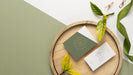 Free Above View Stationery With Wood And Copy Space Psd