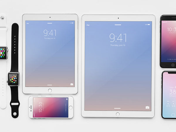 Free Apple Device Mockups Pack