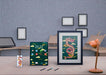 Free Artistic Draws On Frame On Table Psd