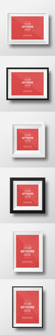 Free Artwork Frame Psd Mockups