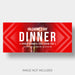 Free Banner Template Restaurant Couple Valentine'S Day Psd