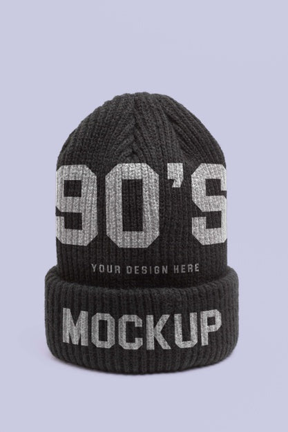 Free Beautiful Beanie Mockup Psd