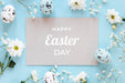 Free Beautiful Happy Easter Concept Psd