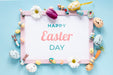 Free Beautiful Happy Easter Concept Psd
