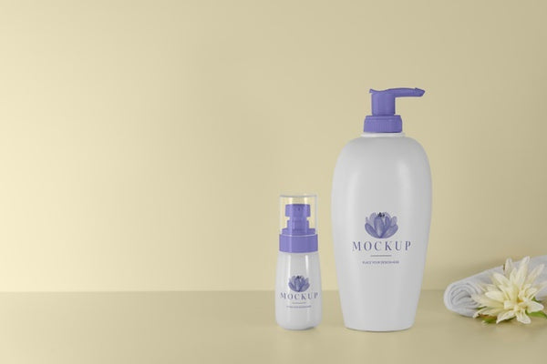 Free Beautiful Hygiene Product Packaging Mockup Psd