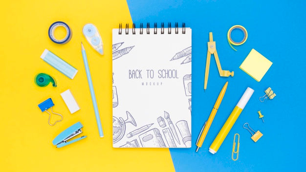 Free Beautiful Stationery Minimal Concept Psd