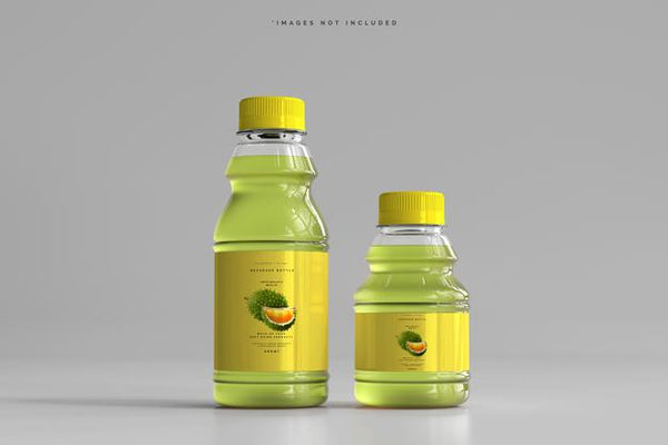 Free Beverage Bottles Mockup Psd