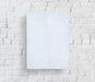 Free Blank Poster In Front Of Brick Wall Psd