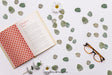 Free Book And Leaves Mockup Psd
