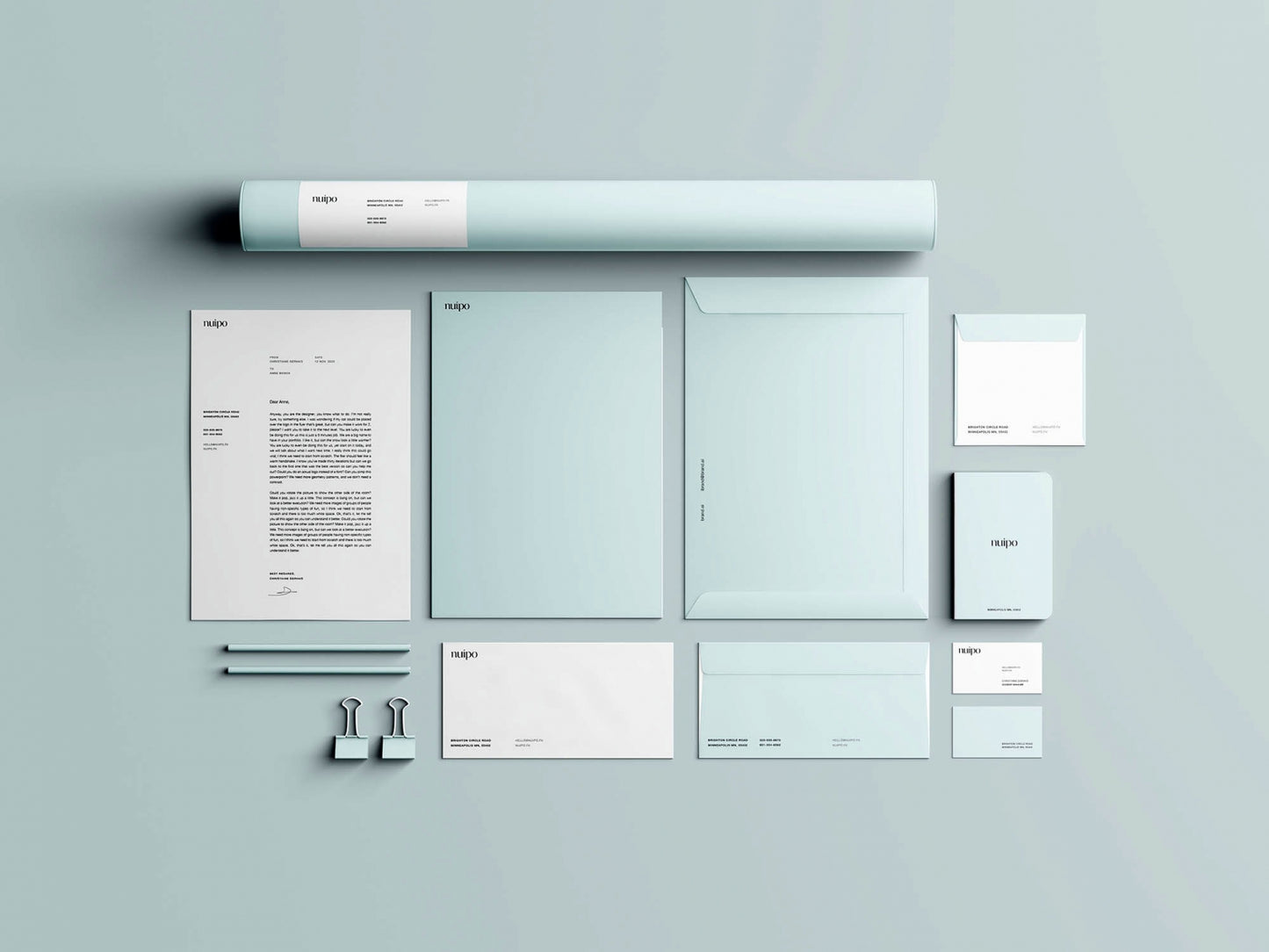 Free Branding Presentation Mockup