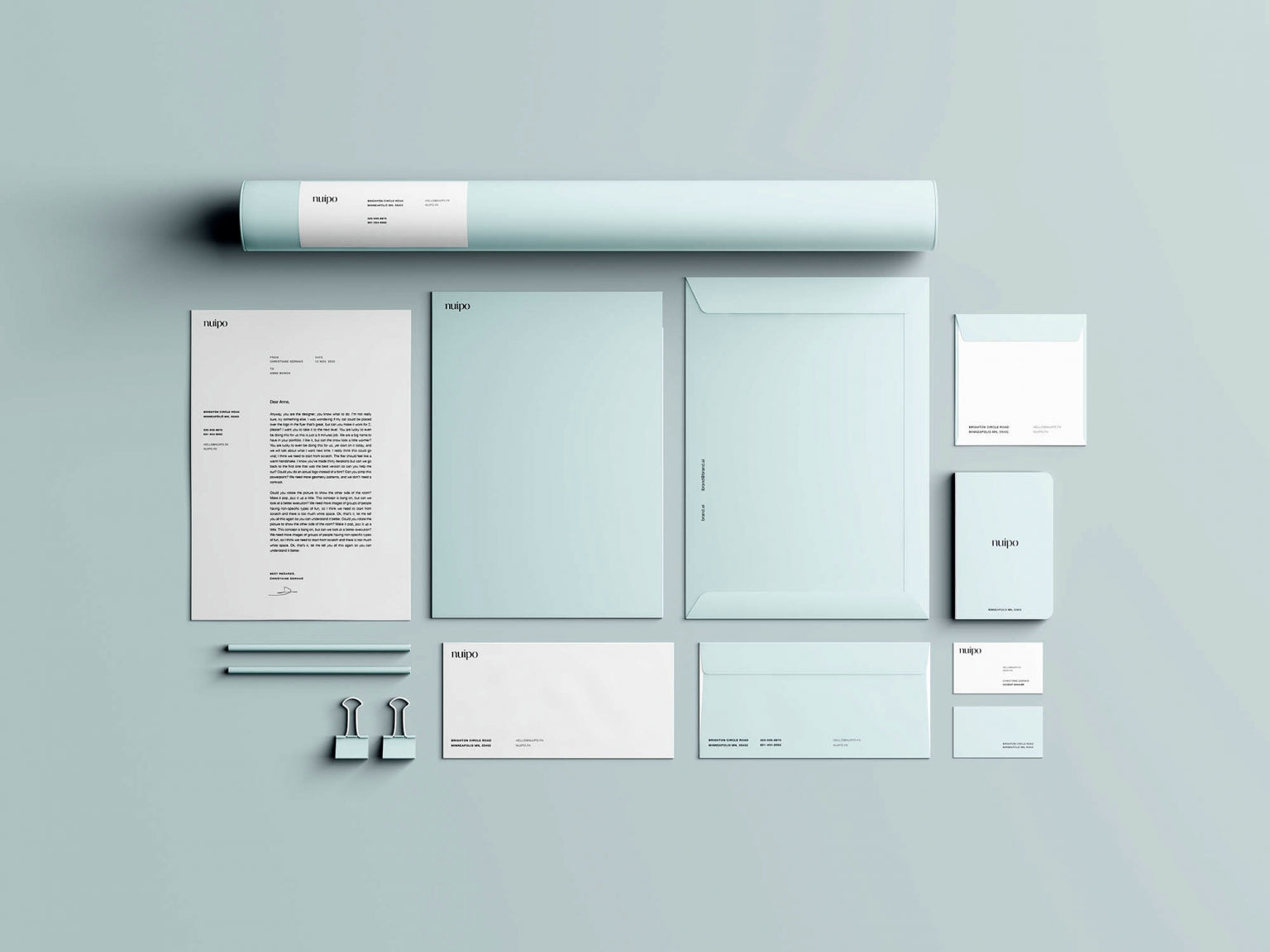 Free Branding Presentation Mockup