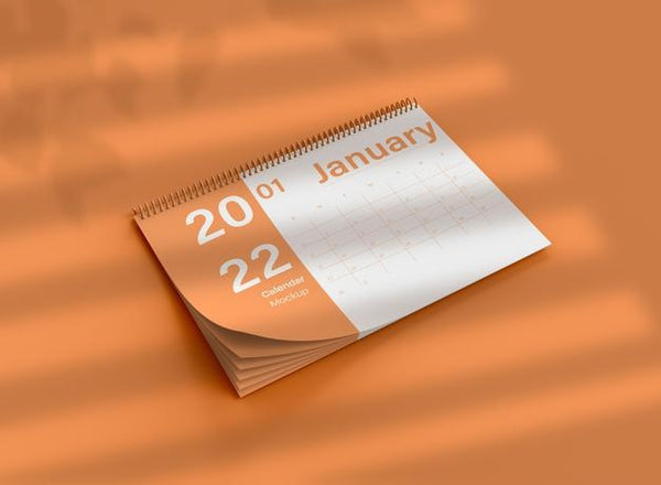 Free Calendar Mockup Psd