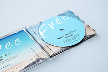 Free Cd Jewel Case Mockup