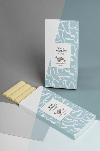 Free Chocolate Packaging Mockup Psd