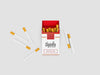 Free Cigarette Packet Mockup Psd