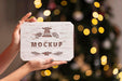 Free Close-Up Hands Holding Wood Piece Psd