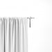 Free Closeup Of White Curtain Mockup Psd