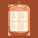 Free Coffe Concept Menu Mock-Up Psd
