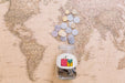 Free Coins On World Map Psd