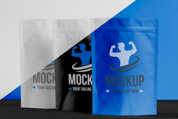 Free Collection Of Men Protein Powder Bags Psd