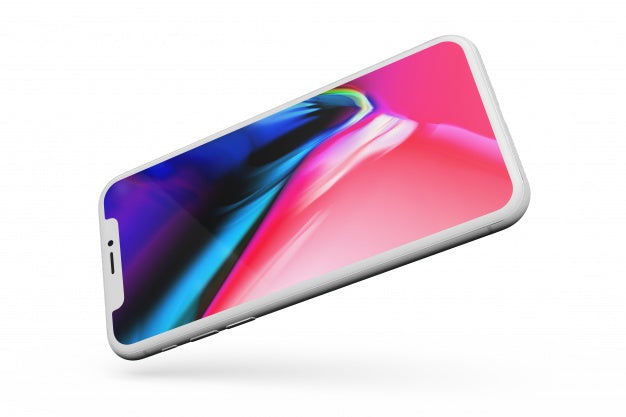 Free Colorful Smarphone Mockup Psd