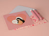 Free Composition For Mother'S Day With Card Scene Creator Psd