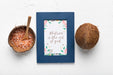 Free Consciousness Quote In Frame Next To Coconut Psd