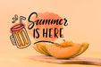 Free Copyspace Mockup For Summer Concepts Psd