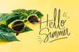 Free Copyspace Mockup For Summer Concepts Psd