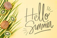 Free Copyspace Mockup With Summer Concept Psd